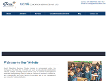 Tablet Screenshot of genxeducation.com